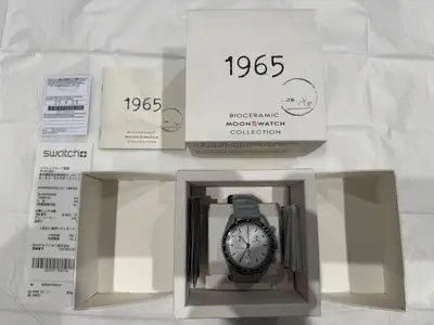 Omega X Swatch Bioceramic MoonSwatch Speedmaster