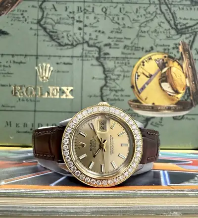 Rolex Oyster Perpetual Datejust Two Tone