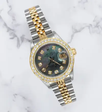 Rolex Datejust Tahitian MOP Bezel