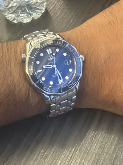 Omega Seamaster Professional Blue Fully Steel