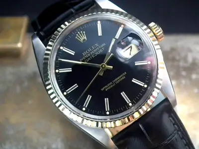 Rolex Stunning Steel Yellow Gold Rolex Quick-Date
