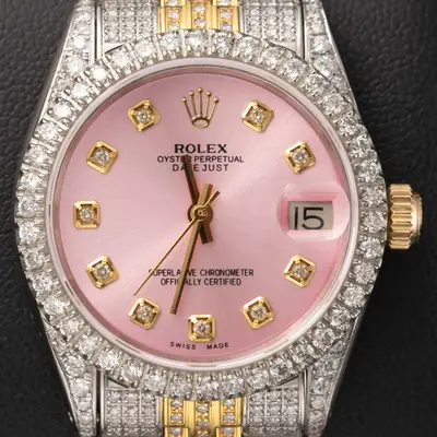 Rolex Datejust 6827 Diamond Bezel Two-Tone