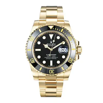 Rolex Submariner Black Index Hour Ceramic