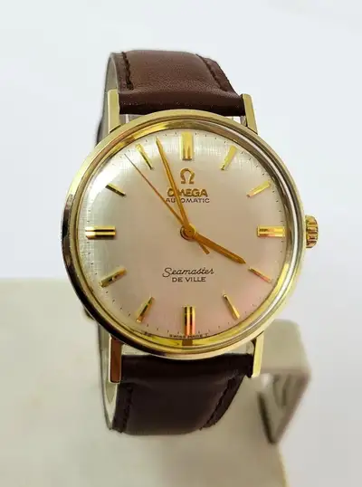 Omega 14k-S/Steel OMEGA SEAMASTER Cal 550 LL6066