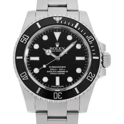Rolex SUBMARINER No Date 114060 black