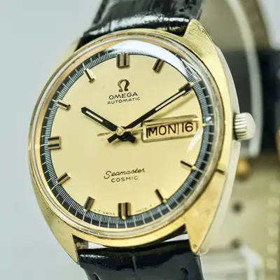 Omega Seamaster COSMIC TOOL.107 Gold Day/Date