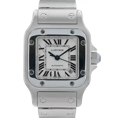 Cartier Santos Galbée Stainless Steel Ref:2423