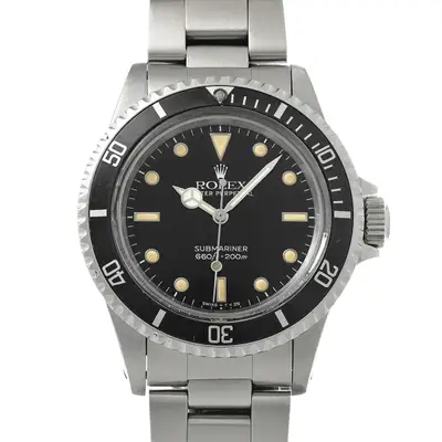 Rolex Submariner 5513 Stainless Steel Black