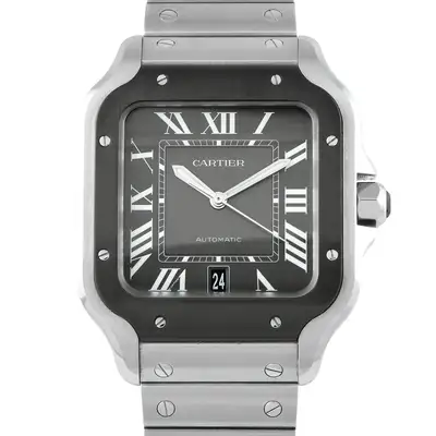 Cartier Santos Large Model Black ADLC