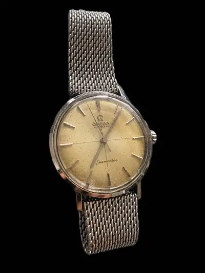 Omega Seamaster ’s w/ Mesh Bracelet