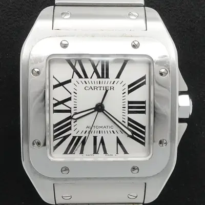 Cartier Santos 100 Stainless Steel Ref