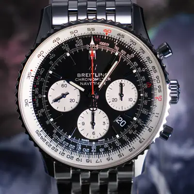 Breitling Navitimer B01 Chronograph Black Panda