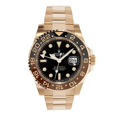Rolex GMT-Master II Black Index Hour