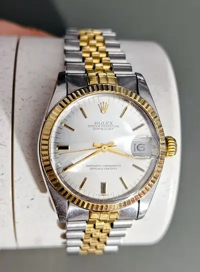 Rolex Oyster Perpetual Datejust Gold and