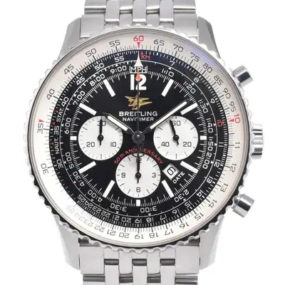 Breitling Navitimer 50th Anniversary Black Silver