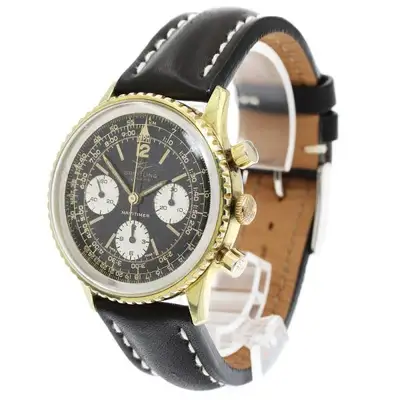 Breitling NAVITIMER 806 SS Black Silver