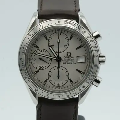 Omega Speedmaster up-to-Date 3211.3000 Steel White