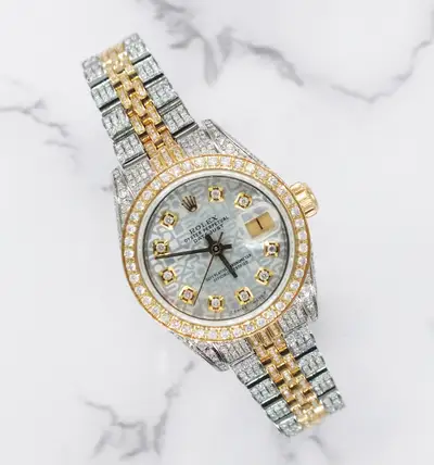 Rolex Datejust Jubilee Bezel, Shoulders and