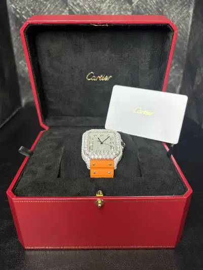 Cartier Santos De Cartier Large 39. ,Lab