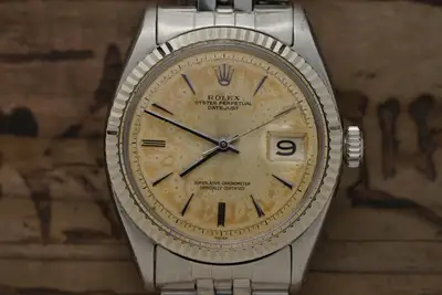 Rolex c1961 ROLEX DateJust 1601 Crème Brûlée