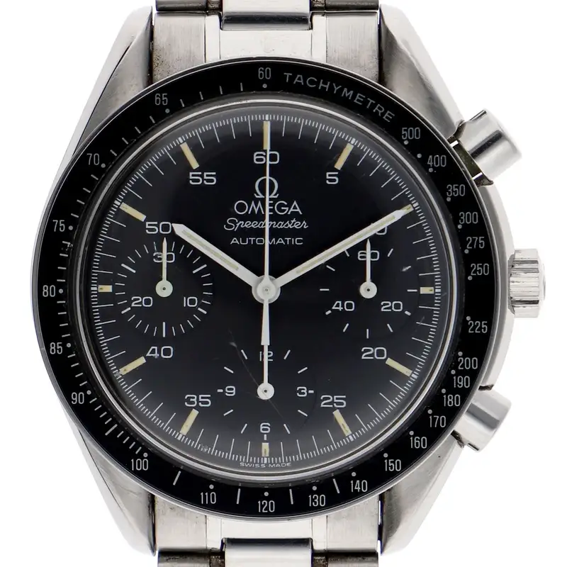 OMEGA Speedmaster black Dial Automatic Stainless Steel Men’s
