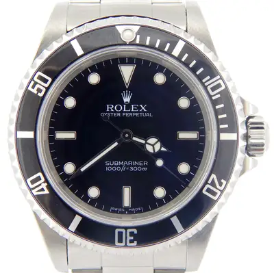 Rolex Submariner Stainless Steel Bezel No