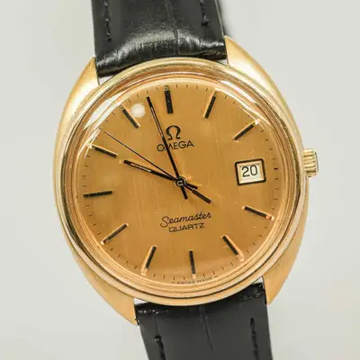 Omega Seamaster Cal.1342 TOOL.106 Push Gold
