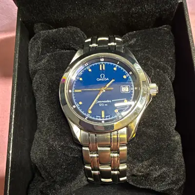 Omega Seamaster with Date. SS Bracelet