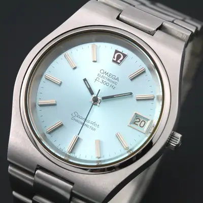 Omega Electronic F300Hz Seamaster Chronometter Men`s