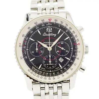 Breitling Montbrillant Chronograph A41330 38. #OTW155