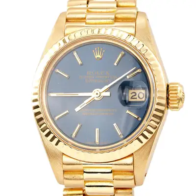 Rolex Solid 18K Yellow Gold Datejust