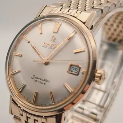 Omega Seamaster De Ville 14K Gold