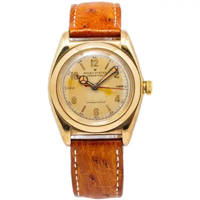 Rolex Oyster Perpetual 3696 Strap Yellow