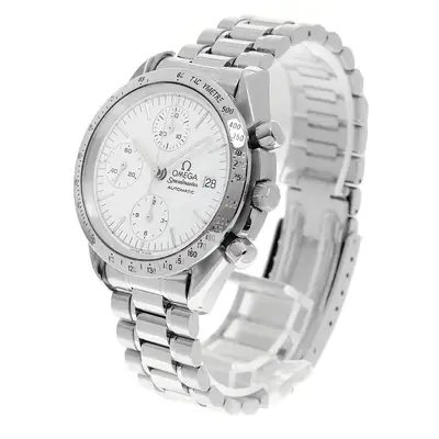 Omega Speedmaster 3511.2 White Chronograph Men