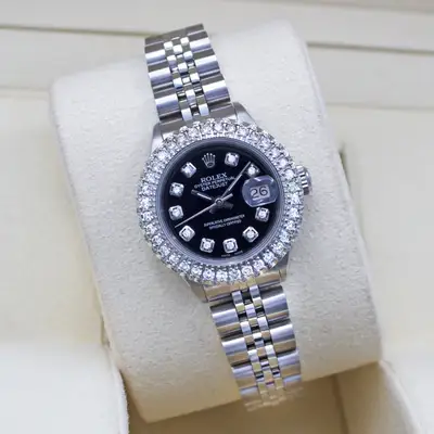 Rolex Datejust Custom 2ct Diam Bezel/Markers