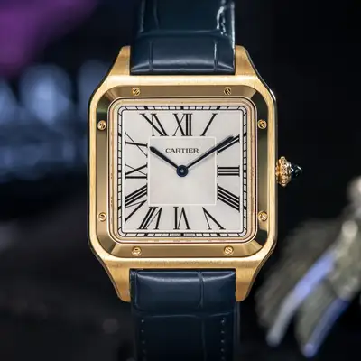 Cartier Santos-Dumont Extra Large 18kt Yellow