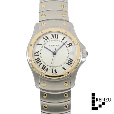 Cartier Santos de Round LM W20036R3