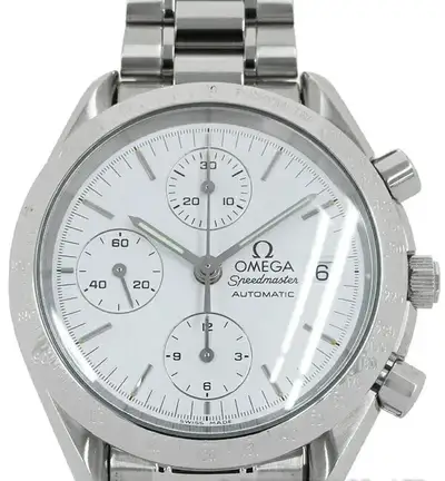 Omega Speedmaster Date 3511.2 White Stainless