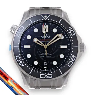 Omega Seamaster Diver Black Ceramic Titanium