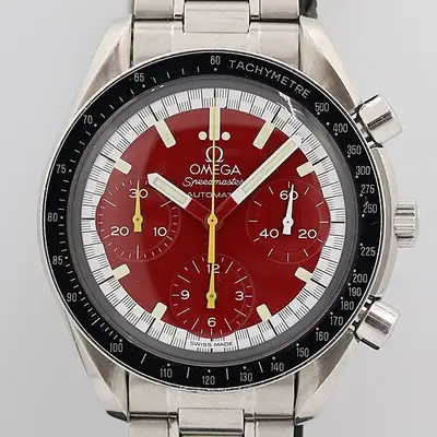 Omega Omega Speedmaster Michael Schumacher 3510.61 Red Dial Men's Watch GZl1h9o4