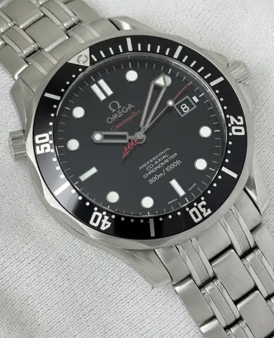 Omega Seamaster 007 James Bond Black