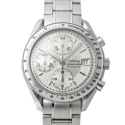 Omega Speedmaster Date 3513.3 Silver Chronograph