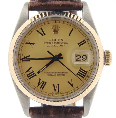 Rolex Datejust 2Tone 14K Gold Stainless