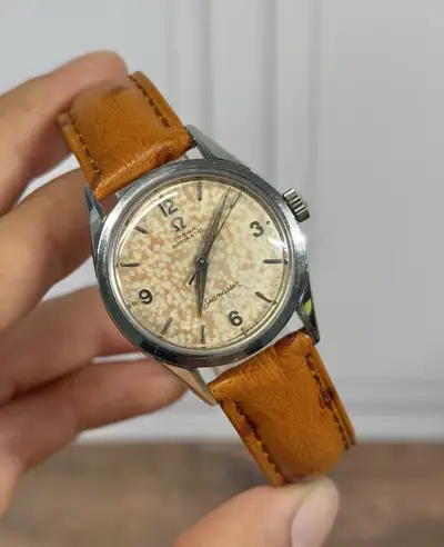Omega ’s Seamaster Crazy Patina Ostrich