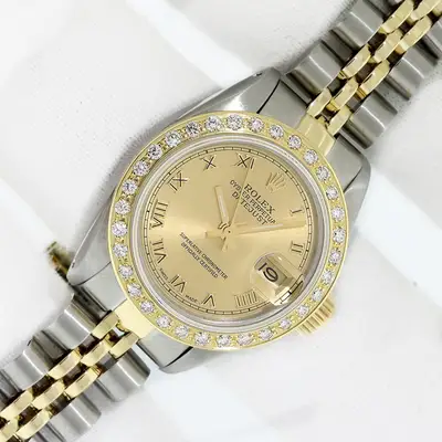 Rolex Datejust 26 Champagne Steel and