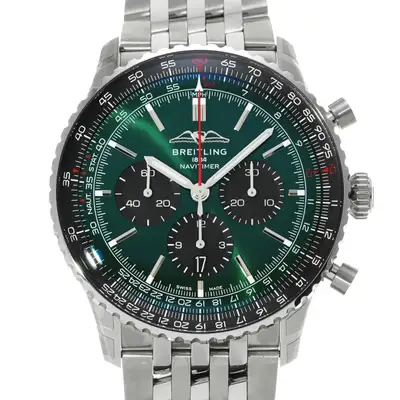 Breitling Navitimer B01 ()AB0137241L1A1(AB0137) Green TO3314498