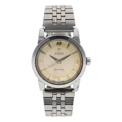 Omega Seamaster Stainless Steel Silver Band