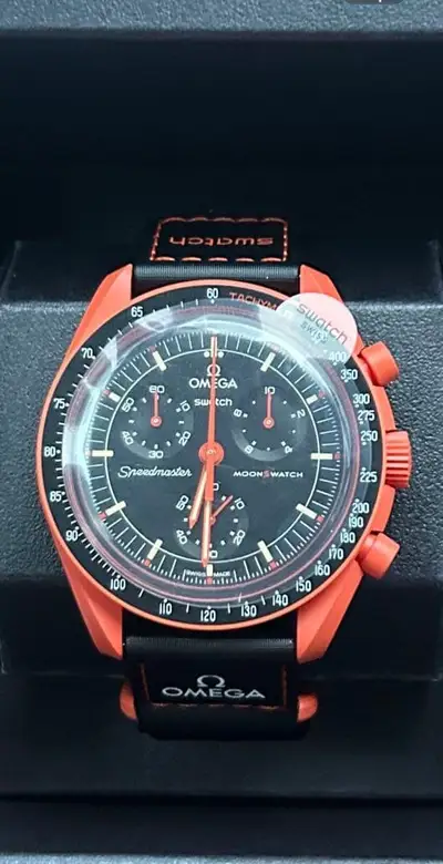 Omega Swatch SPeedmaster MisSIon on Earth