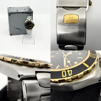 Omega Seamaster Professional Black Working w/Boxed