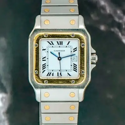 Cartier Santos Carree 2961 Date 18K